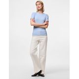 PIECES Pcruka Ss Top Noos T-shirt Dames - Hemelsblauw