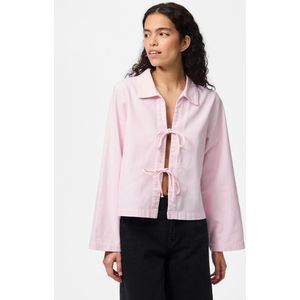 Pcflora Strik Spijkerblouse