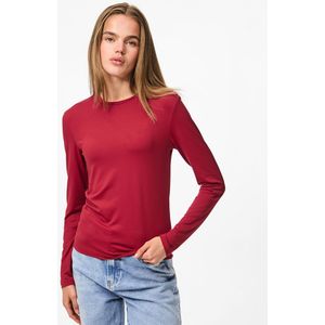 Pcfylla Nylon Top Met Lange Mouwen