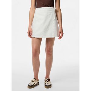 Pcflora Denim Wikkelrok