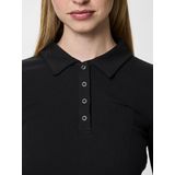 PIECES - PCKITTE - Poloshirt - Zwart - Lange Mouw