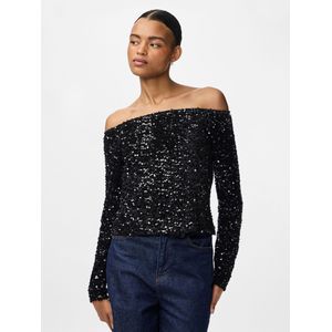 Pckam Pailletten Off-shoulder Top