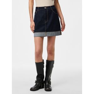 Pcfranna - Denim Minirok - Spijkerrok - High-waist - Kort