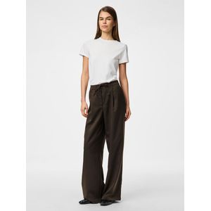 Pcfalka Krijtstreep Wide Leg Broek