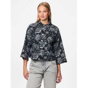 Pcmarosa - Spijkerblouse - Denim - 3/4-mouwen - Knoopsluiting