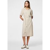 Pieces - Pia - Midi-jurk - Korte Mouwen