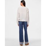 PIECES Trui 'PCIda'  wit