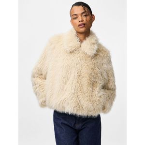 PIECES - PCJilla - Winterjas - Beige - Warm Gevoerd