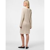 Tricot Jurken - Ronde Hals - Lange Mouwen - Regular Fit