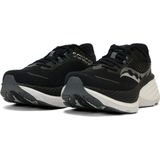 Saucony - Hurricane 24 - Hardloopschoenen - Zwart Carbon