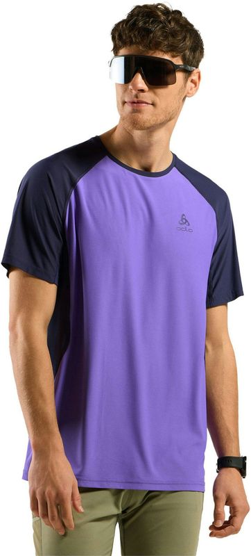 Odlo - Heren X-Alp Trail T-shirt - Lichtgewicht - Ademend