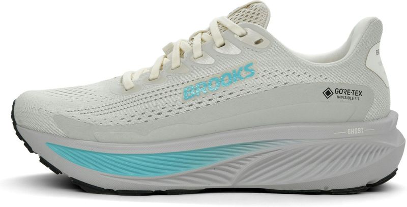 BROOKS Ghost 17 GTX damessneakers, 36 EU, Kokosnoot Oyster Blue, 36 EU
