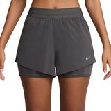Nike - Swift Dri-FIT Mid-Rise 2-in-1 Shorts - Dames