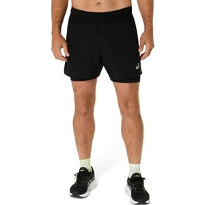 ASICS Core 5 Inch 2-in-1 Shorts Heren