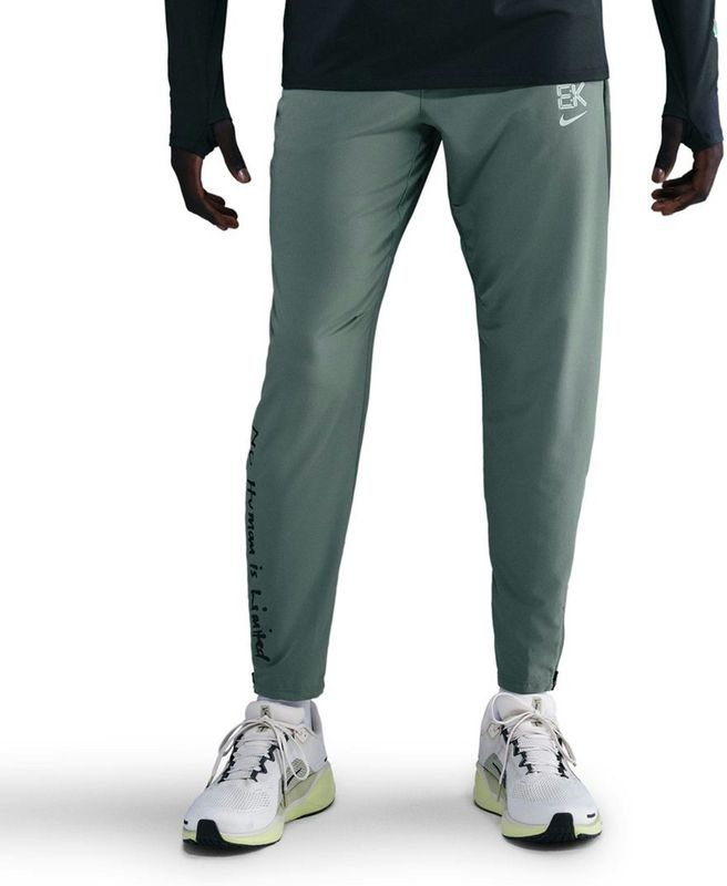 Nike Stride 'Eliud Kipchoge' geweven Dri-FIT hardloopbroek voor heren - Grijs