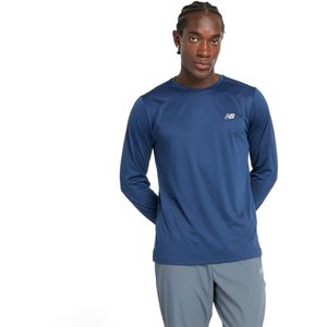 New Balance - Sport Essentials Shirt - Lichtgewicht - Zwart - Vochtafvoerend