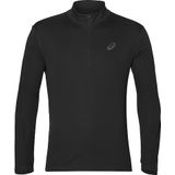 ASICS Silver LS 1/2 Zip Top Shirt Heren