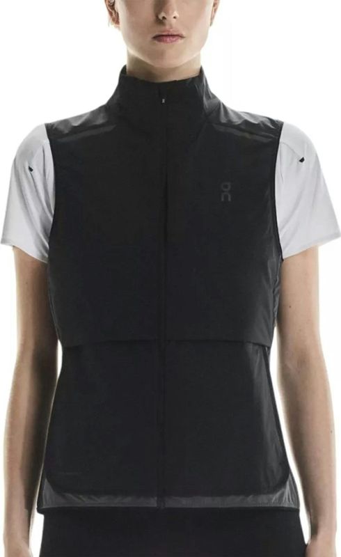 On - Weather Vest - Hardloopbodywarmer - Zwart - Isolerend - PrimaLoft