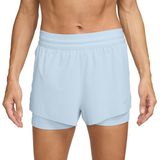 Nike - Swift Dri-FIT - Hardloopshorts - Rood - 2-in-1 met Halfhoge Taille