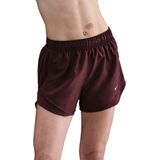 NIKE Sportbroek 'TEMPO'  wijnrood / wit