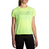 Brooks - Sprint Free T-shirt 2.0 - Dames - Lichtgewicht - Vochtafvoerend