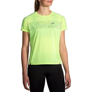 Brooks - Sprint Free T-shirt 2.0 - Dames - Lichtgewicht - Vochtafvoerend