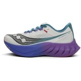 Saucony - Endorphin Pro 4 - Hardloopschoenen - Zwart - Materiaal: Foam