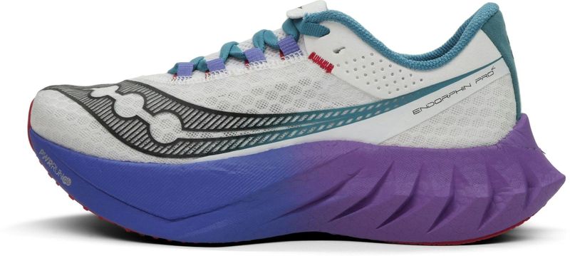 Saucony - Endorphin Pro 4 - Hardloopschoenen - Zwart - Materiaal: Foam