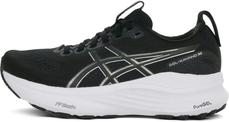 ASICS - GEL-KAYANO 32 - Hardloopschoenen - Neutraal - Zwart - Mesh