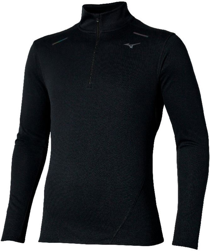 Mizuno - Tech Thermal Charge - T-shirt - Zwart - Heren