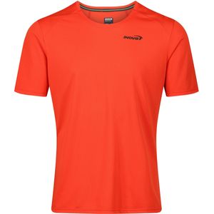 INOV8 Performance Short Sleeve T-Shirt Heren 1158 Fiery Red Red L