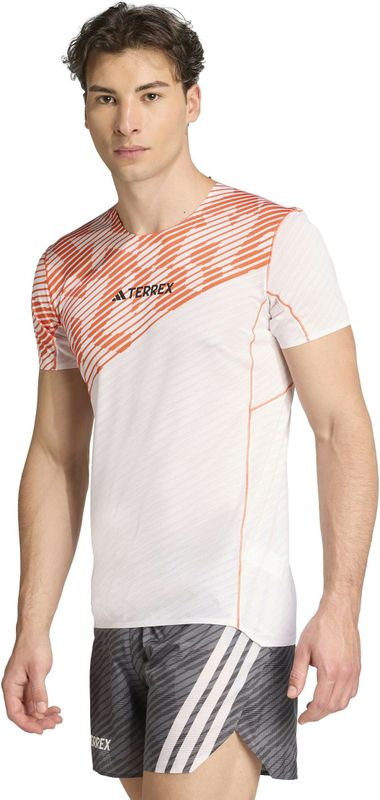 adidas - Terrex Techrock Pro - T-shirt - Lichtblauw - Gerecycled Polyester