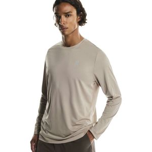 On - Core Long-T Desert - T-shirt - Beige - Lange Mouwen