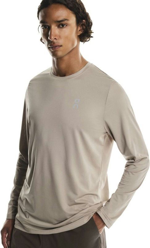 On - Core Long-T Desert - T-shirt - Beige - Lange Mouwen