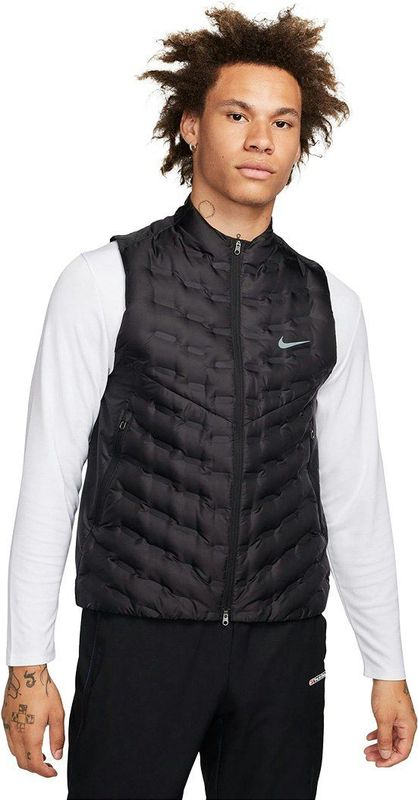 Nike - Therma-FIT ADV Repel AeroLoft - Hardloopbodywarmer - Zwart