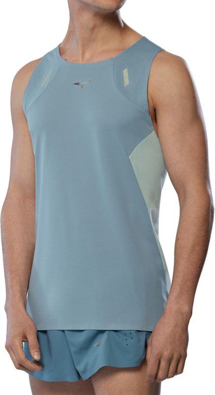 Mizuno - TECH LIGHT TANK - Tanktop - Estate Blue - Luchtig materiaal
