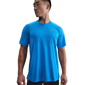 Nike - Stride Dri-FIT ADV - Hardlooptop - Blauw - Korte Mouwen