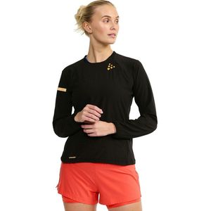 Craft - Pro Hypervent Wind Shirt 2 - Sportshirt - Zwart - Stretchmateriaal