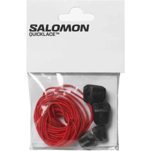 Salomon - Quicklace - Schoenverzorgingsset - Racing Rood/Zwart/Zwart