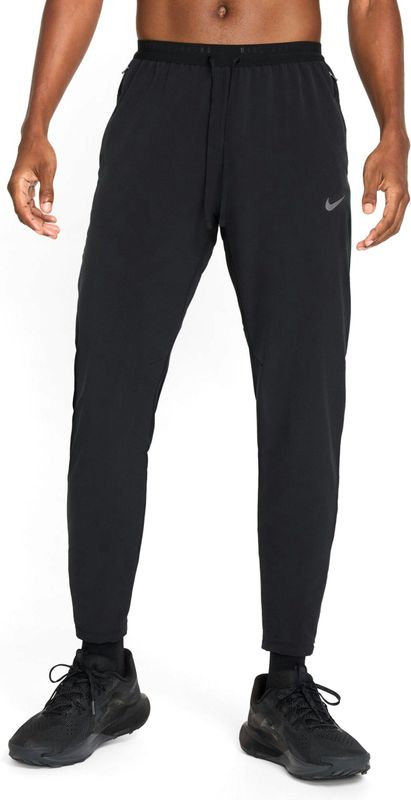 Nike Stride Dri-Fit Hardloopbroek Heren - Zwart/Reflecterend Zilver