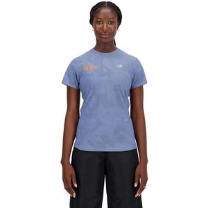 New Balance NYC Marathon Q Speed Jacquard T-shirt Dames