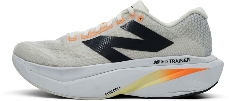 New Balance - FuelCell Supercomp Trainer v3 - Hardloopschoenen - Wit Oranje - Heren