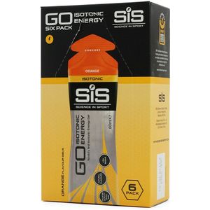 SIS 6-pack Go Isotonic Energy Gel Orange 60ml