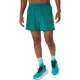 Asics - Road Shorts - Hardloopshort - Groen - 50% Gerecycled Materiaal, Actibreeze Technologie, Sneldrogend