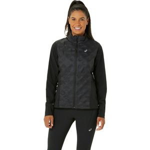 Asics - Road Winter Running Jas - Zwart - Gerecycled Polyester