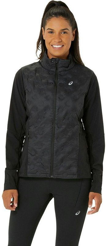 Asics - Road Winter Running Jas - Zwart - Gerecycled Polyester