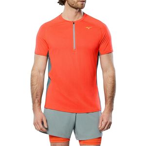 Mizuno Trail DryAeroFlow Half Zip T-shirt Heren