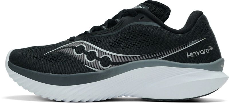 Saucony - Kinvara 15 - Hardloopschoenen - Zwart - Mesh - PWRRUN Demping