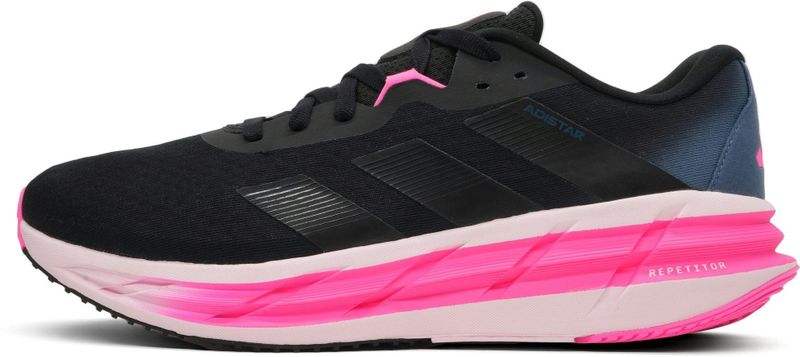 adidas - Adistar 3 - Hardloopschoenen - Zwart - Textiel