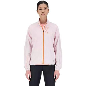 New Balance Printed Impact Run Light Pack Jacket Dames